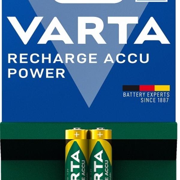 Blister 2x Pilhas Recarregáveis AAA (Micro) 1000mAh - VARTA
