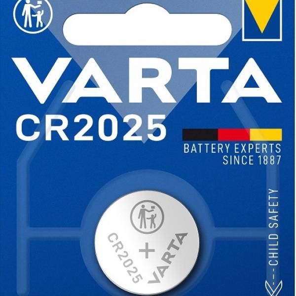 Pilha CR2025 3V - VARTA