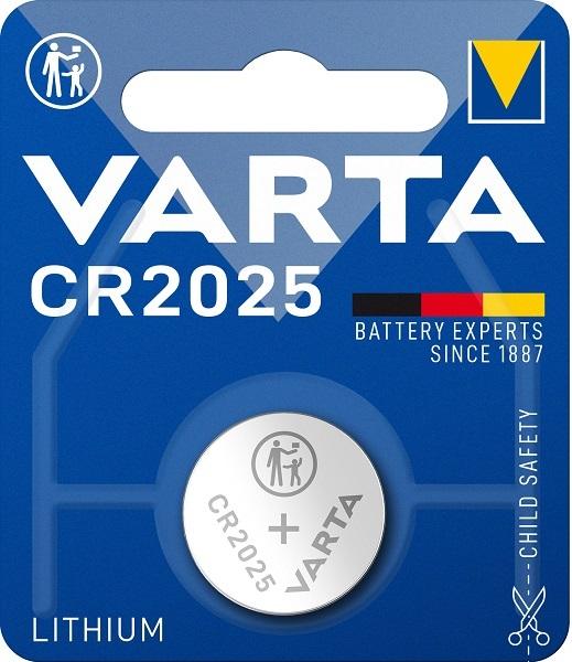 Pilha CR2025 3V - VARTA