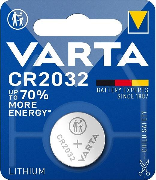 Pilha Lithium CR2032 3V - VARTA