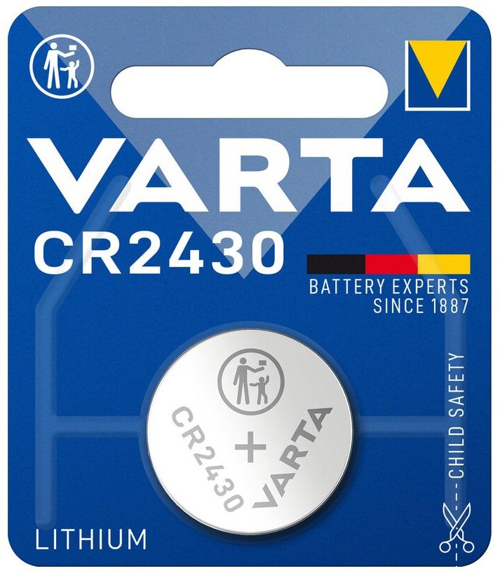 Pilha CR2430 3V - VARTA