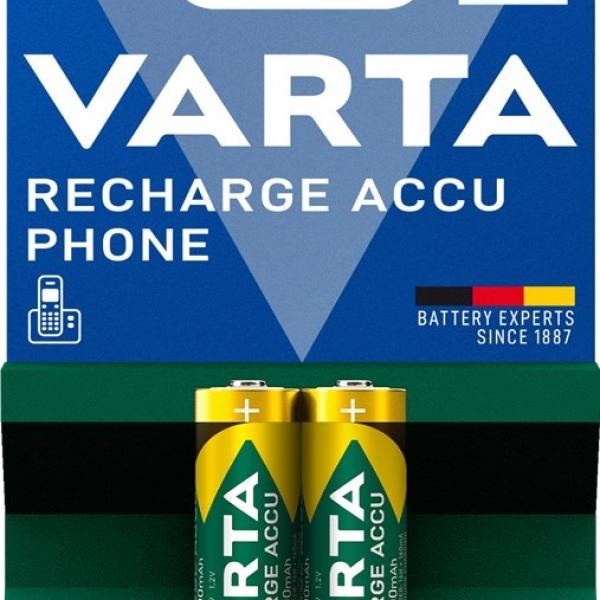 Blister 2x Pilhas Recarregáveis AA 1600mAh - VARTA