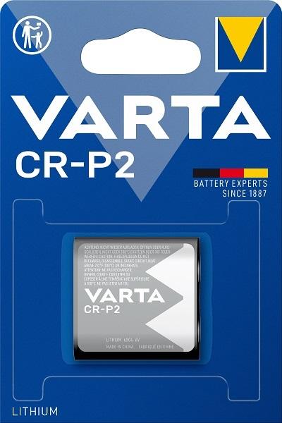 Pilha Litio CR - P2 6V - VARTA