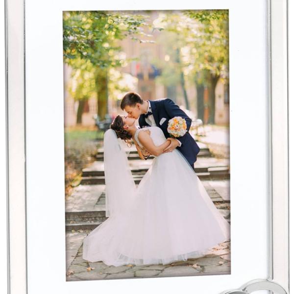 Moldura Individual Mariage 10x15cm (Branco) - ZEP