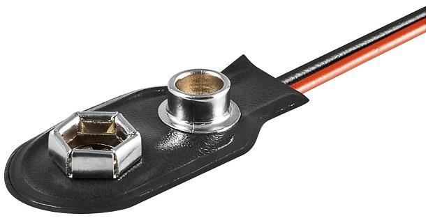 Suporte de Pilha 9V