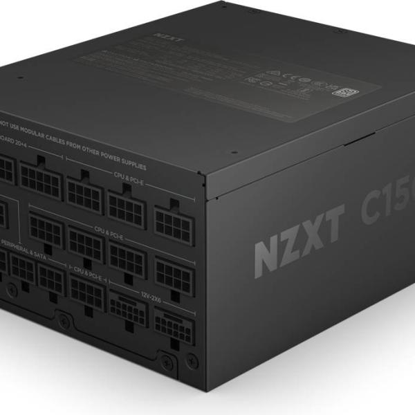 Fonte de Alimentação ATX C1500 Platinum ATX 3.1 1500W 80 Plus Platinum Full Modular (Preta) - NZXT