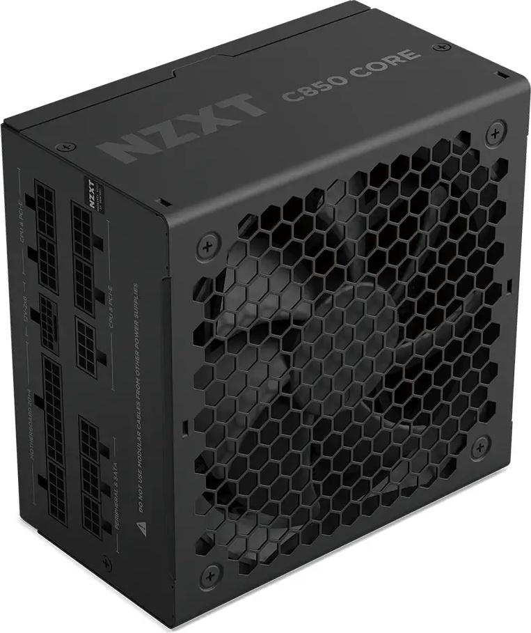 Fonte de Alimentação ATX C850 Gold Core 850W ATX 3.1/PCIe 5.1 80 Plus Gold Full Modular - NZXT
