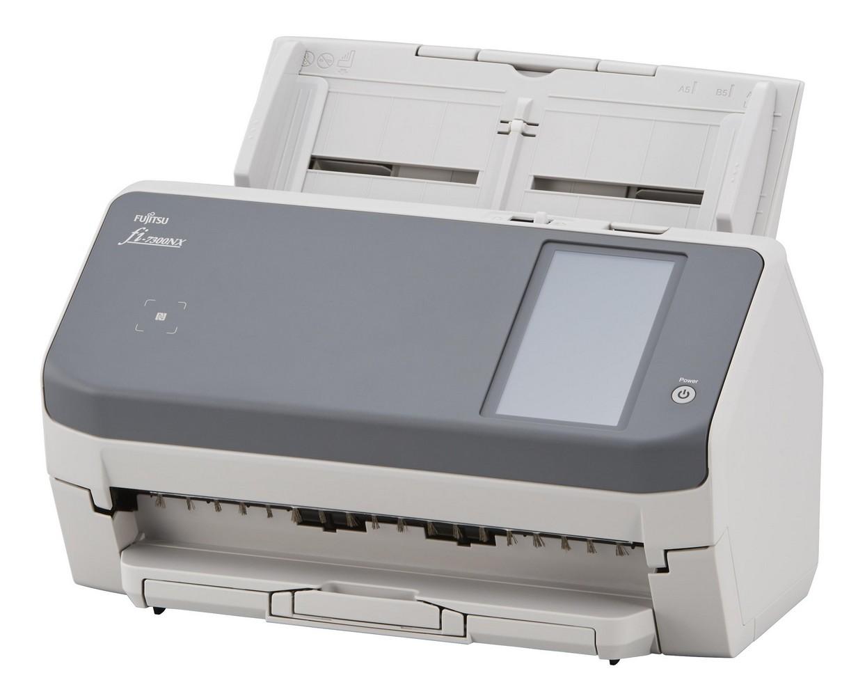 Scanner fi - 7300NX 600x600 DPI ADF A4 Cinzento / Branco - FUJITSU