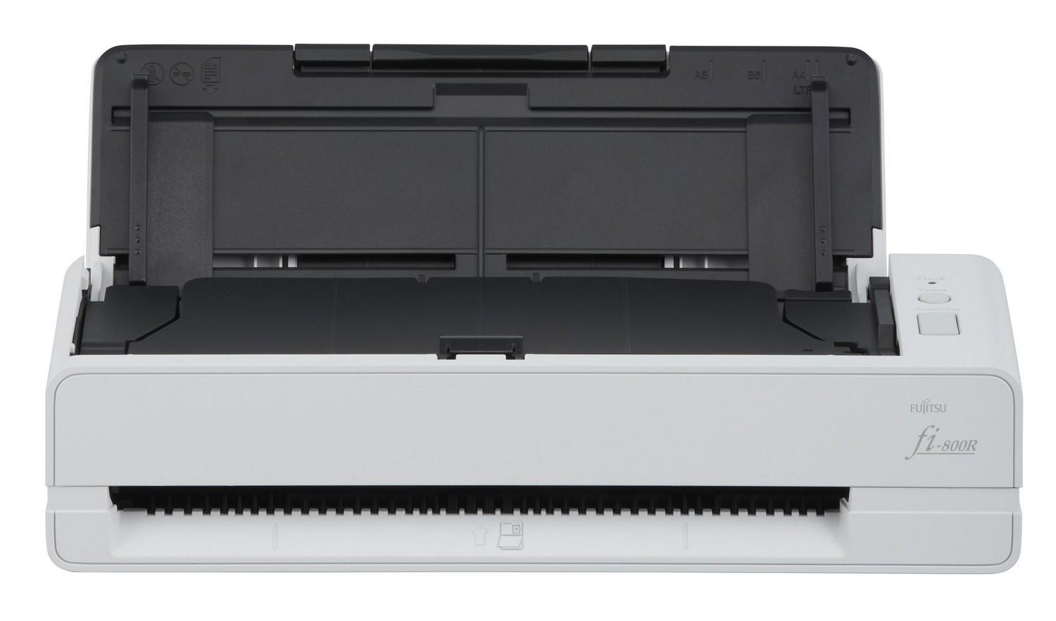 Scanner fi - 800R 600 x 600 DPI ADF A4 (Preto, Branco) - FUJITSU
