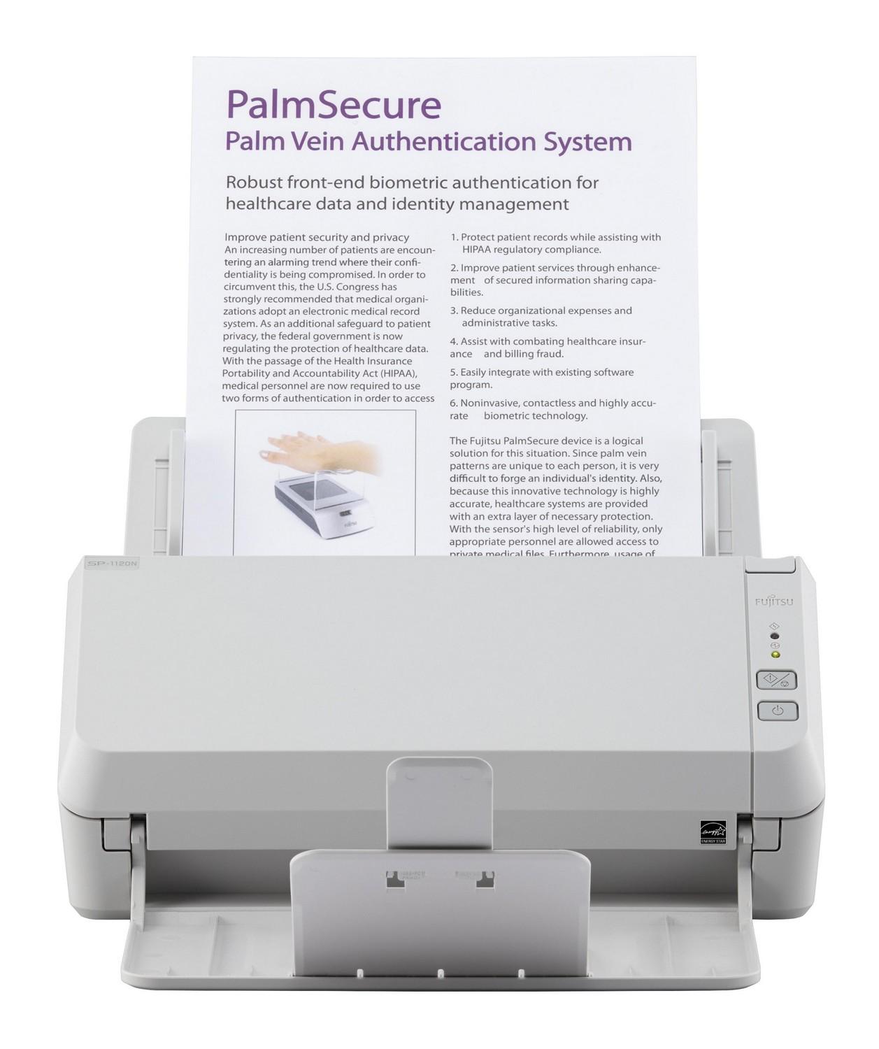 Scanner SP - 1120N 600 x 600 DPI ADF A4 (Cinza) - FUJITSU