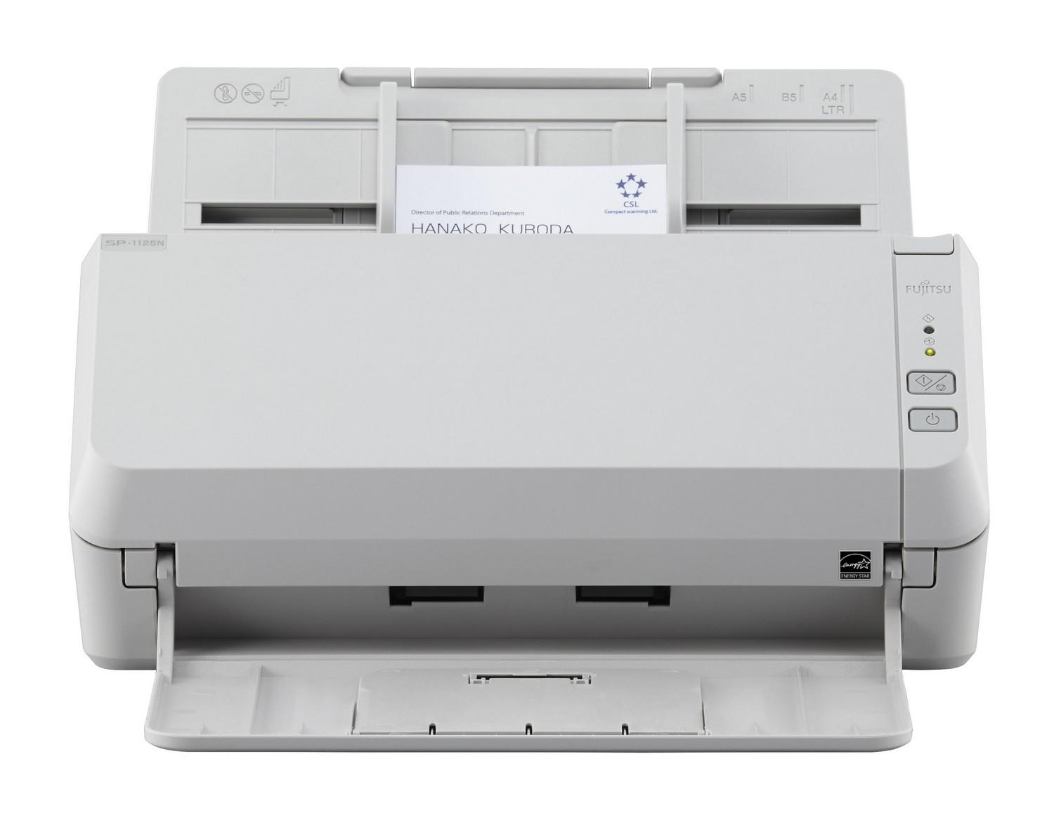 Scanner SP - 1125N 600 x 600 DPI ADF A4 (Cinza) - FUJITSU