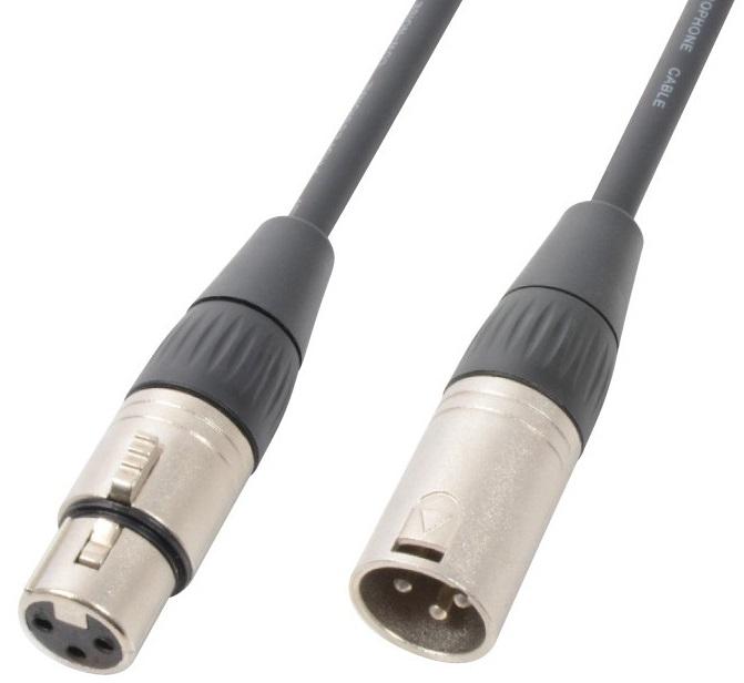 Cabo DMX Canon Macho - Canon Fêmea (75cm) - POWER DYNAMICS CONNEX
