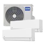 Pack Ar Condicionado IX21E (2x1) 9000BTU + 9000BTU - HTW