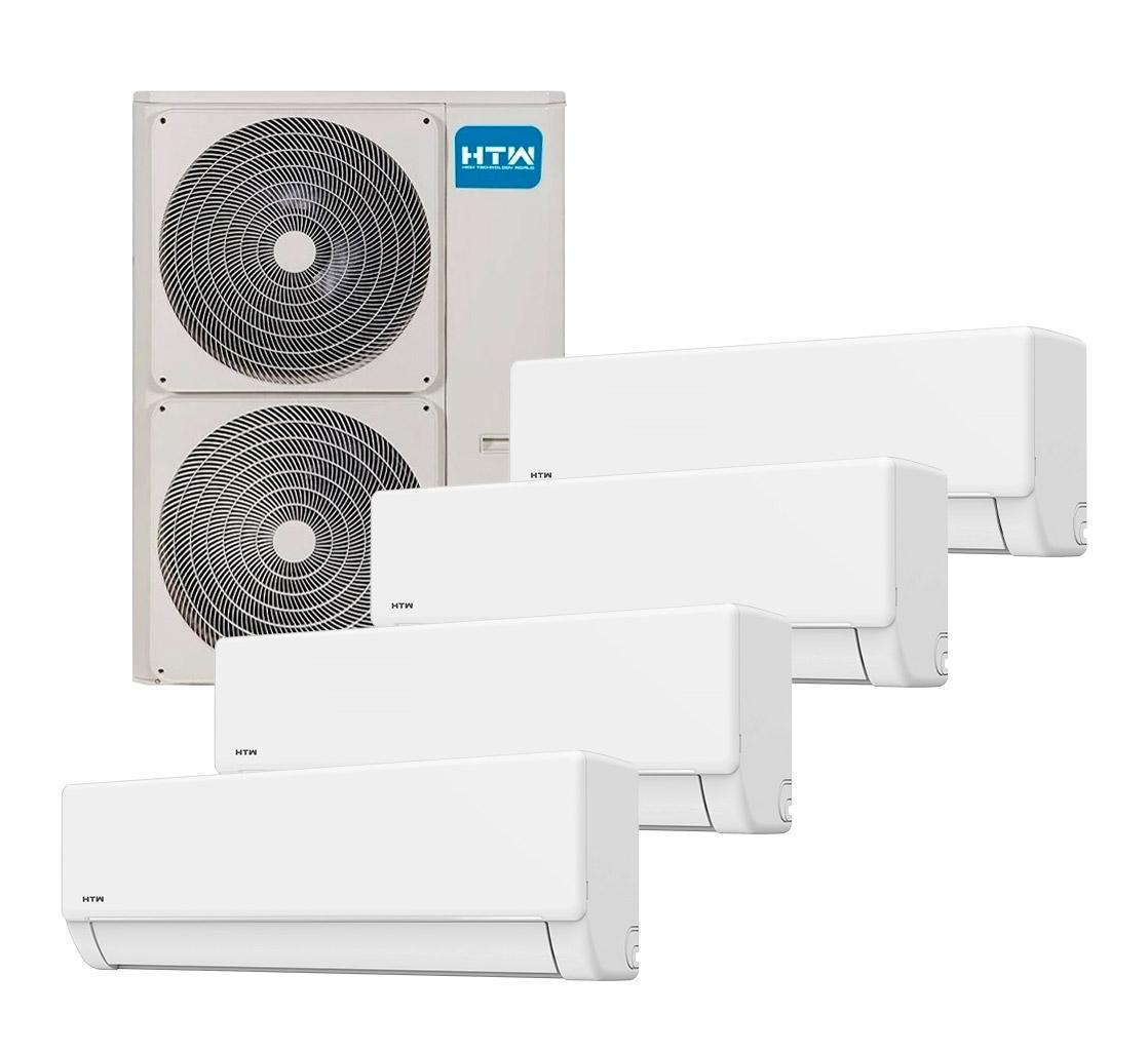 Pack Ar Condicionado IX21E (4x1) 12000BTU + 12000BTU + 12000BTU + 12000BTU - HTW