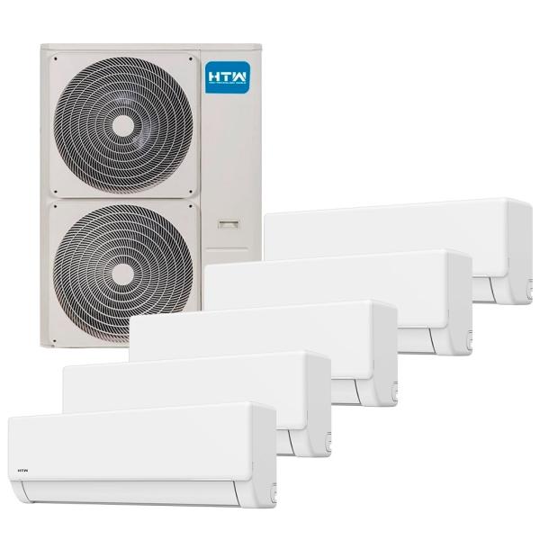 Pack Ar Condicionado IX21E (5x1) 9000BTU + 9000BTU + 9000BTU + 9000BTU + 12000BTU - HTW
