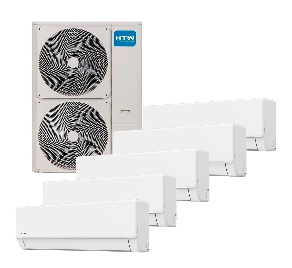 Pack Ar Condicionado IX21E (5x1) 9000BTU + 9000BTU + 9000BTU + 9000BTU + 12000BTU - HTW