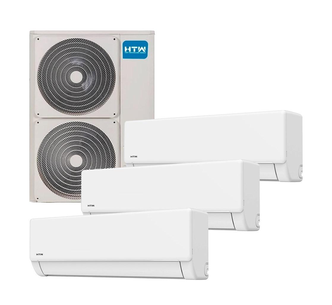 Pack Ar Condicionado IX21E (3x1) 9000BTU + 9000BTU + 18000BTU - HTW