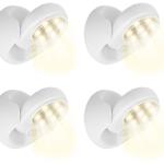 Pack 4 Projectores LED 360º c/ Sensor Movimento