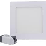 Painel de LED Quadrado (14,5 x 14,5 cm) 9W 4000K 810Lm
