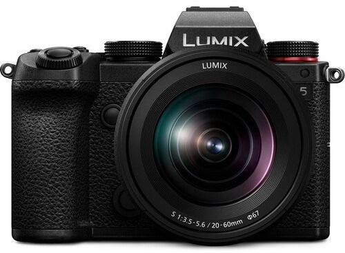 Máquina Fotográfica Digital LUMIX DC - S5 24.2MP 4K + 20 - 60mm f/3.5 - 5.6 (Preto) - PANASONIC