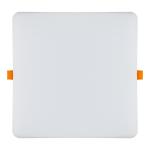 Painel de LED Quadrado s/ Moldura Superficie (22,5 x 22,5 cm) 36W 4000K 3240Lm
