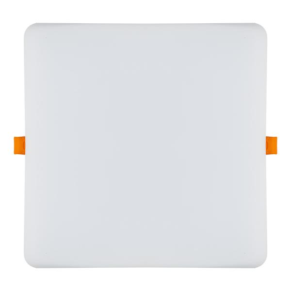 Painel de LED Quadrado s/ Moldura Superficie (22,5 x 22,5 cm) 36W 4000K 3240Lm