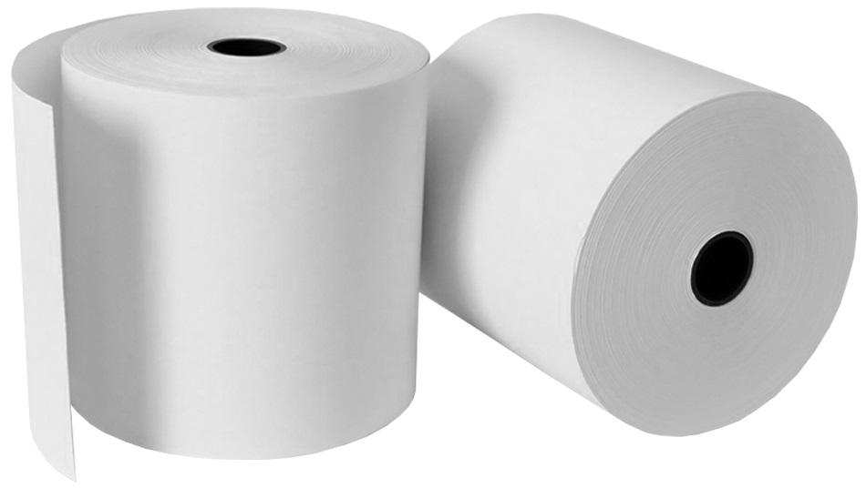 Rolo de Papel Térmico 80x65mm Branco