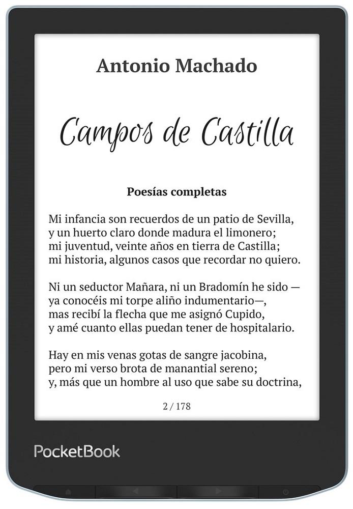 E - Book Verse 6 8GB (Azul) - POCKETBOOK