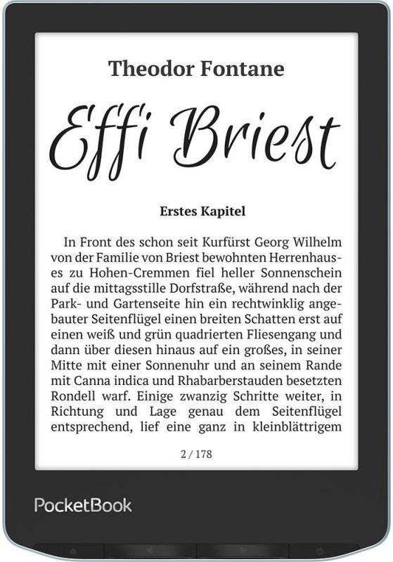 E - Book 6 Verse 8GB Wi - Fi (Azul Claro) - POCKETBOOK