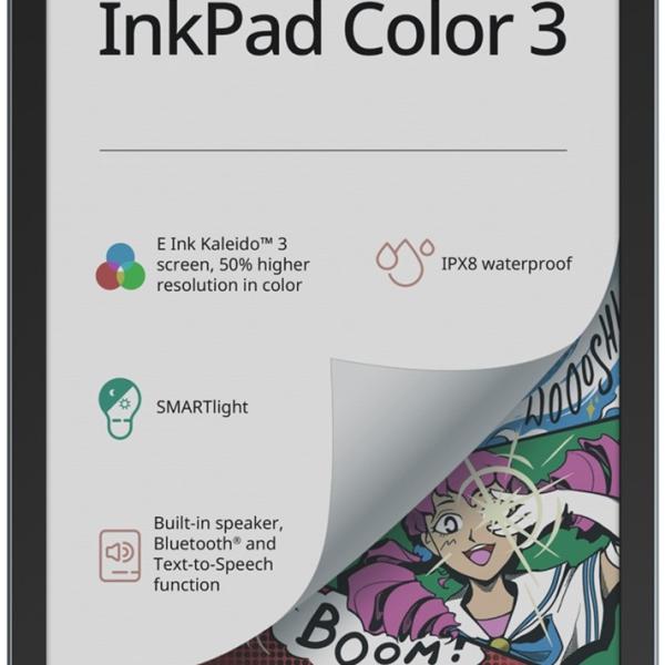 E - Book Inkpad Color 3 7.8 32GB (Stormy Sea) - POCKETBOOK