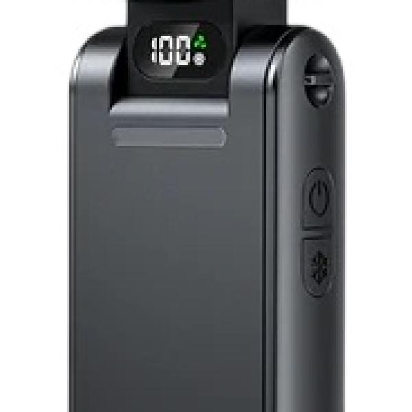 Ventoinha Portátil PBC Recarregável USB - C c/ Ecrã LED (Preto) - VENTION