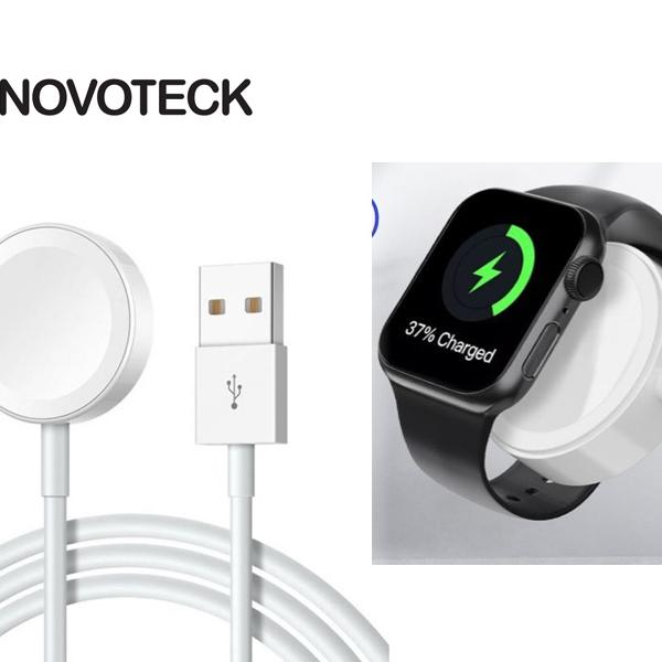 Carregador Indução USB s/ Fios p/ Smartwatch´s - NOVOTECK