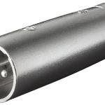 Ficha Adaptadora Canon Macho - RCA Femea