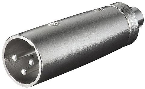 Ficha Adaptadora Canon Macho - RCA Femea