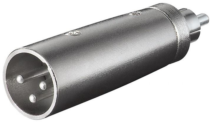 Ficha Adaptadora Canon Macho - RCA Macho