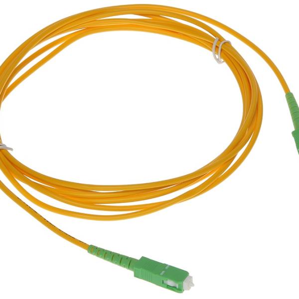 Cabo Fibra MONOMODO SC/APC - SC/APC - 3 mts