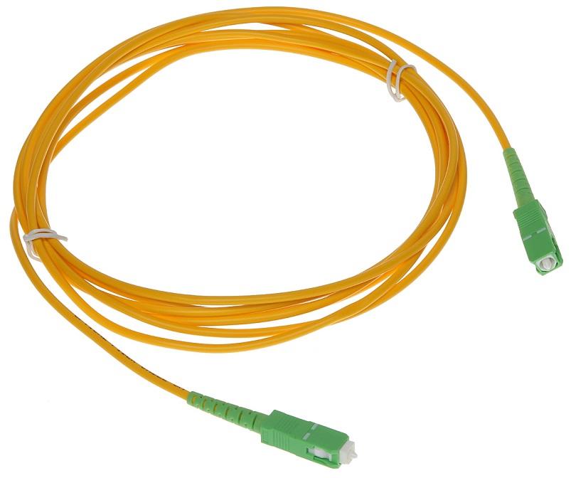 Cabo Fibra MONOMODO SC/APC - SC/APC - 3 mts