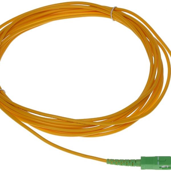Cabo Fibra MONOMODO SC/APC - SC/APC - 5 mts