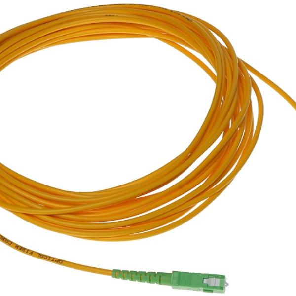Cabo Fibra MONOMODO SC/APC - SC/APC - 10 mts