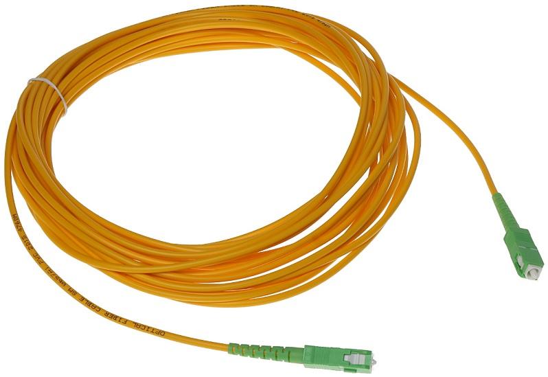 Cabo Fibra MONOMODO SC/APC - SC/APC - 10 mts