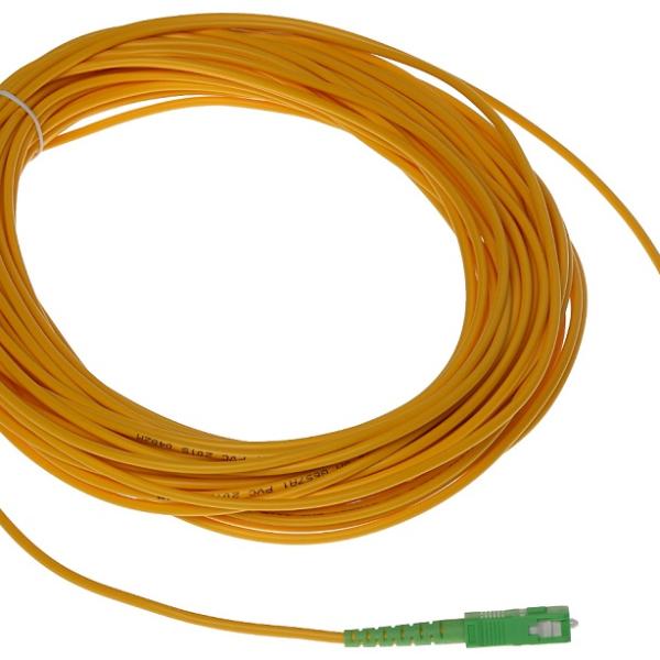 Cabo Fibra MONOMODO SC/APC - SC/APC - 30 mts