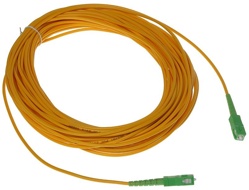 Cabo Fibra MONOMODO SC/APC - SC/APC - 30 mts