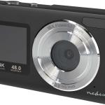 Máquina Fotográfica Digital 4K Ultra HD 48Mp 30fps (Preto) - NEDIS