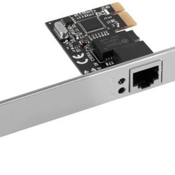 Placa de Rede PCI - E X1 1X RJ45 1GB RTL8111C (Perfil Baixo) - LANBERG
