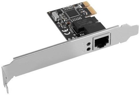 Placa de Rede PCI - E X1 1X RJ45 1GB RTL8111C (Perfil Baixo) - LANBERG