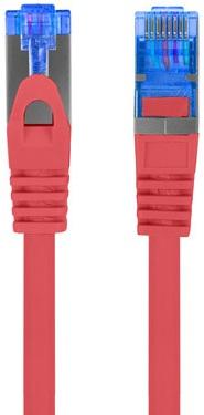 Cabo de Rede S/FTP RJ45 CAT6A Vermelho (5 mts) - LANBERG