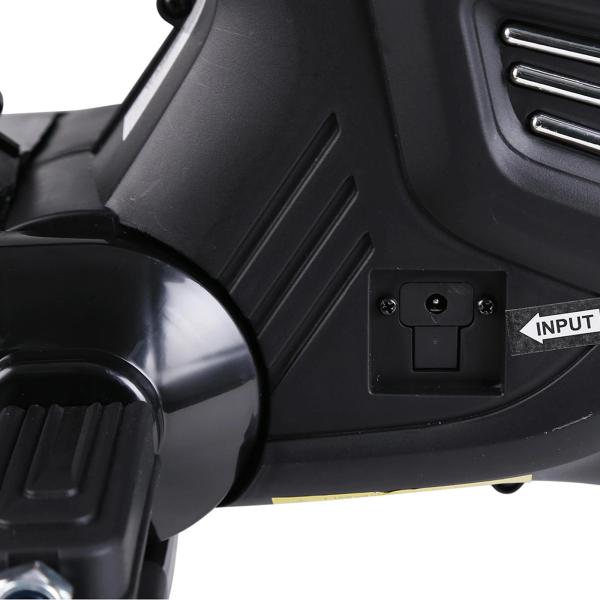 Mota Elétrica Infantil Motocicleta para Crianças acima de 3 anos Bateria 6V com Luzes e Música 105x52,3x62,3 cm Azul