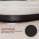 Plataforma Vibratória 50 Velocidades 3 Programas com Ecrã LED com Controlo Remoto Bandas Elásticas 52x34x14 cm Preto e Branco
