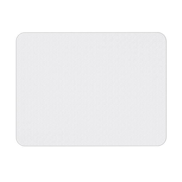 Tapete Protetor Retangular para Cadeira de Escritório 90x120 cm Protetor de Chão de PVC Transparente