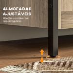Baú de Armazenamento 95L Baú de Arrumação com Tampa Banco de Armazenamento com Dobradiça de Segurança 80x40x50 cm Cinza Claro